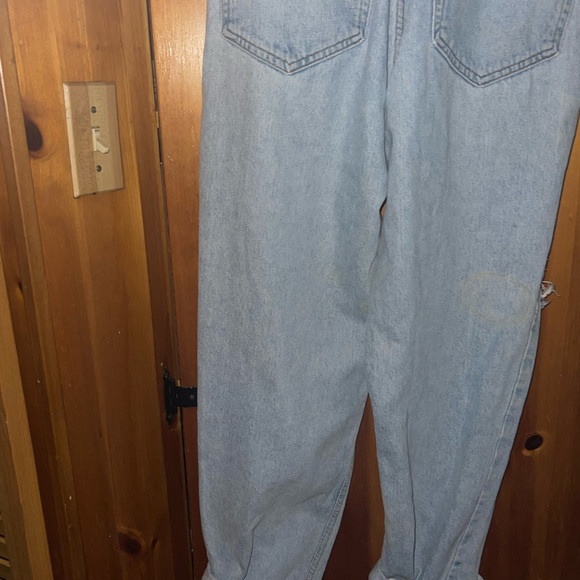 Calvin Klein ripped stonewashed high rise 90s jeans - Picture 9 of 12